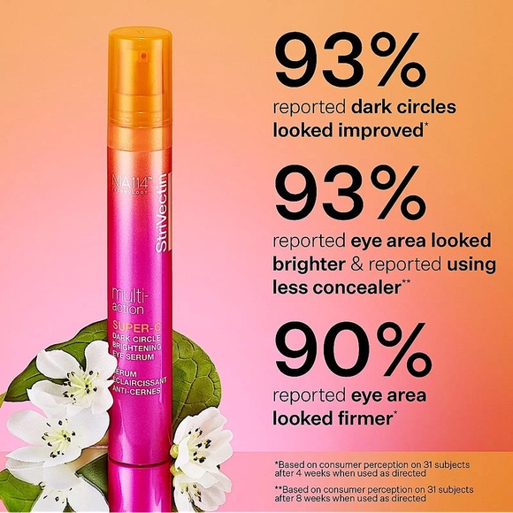 StriVectin Multi-Action Super-C Dark Circle Brightening Eye Serum .5oz - Picture 3 of 3